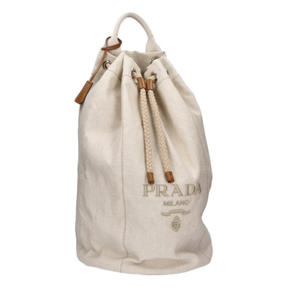 Prada Shoulder Bag Drawstring Duffle